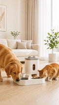 Dispenser Automatico 2-in-1 per Cani e Gatti